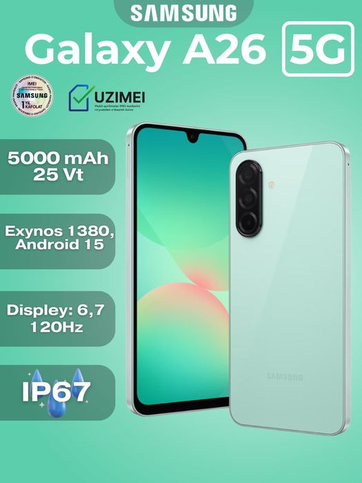 Samsung A26 5G sotiladi