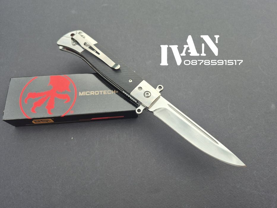 Сгъваем полуавтоматичен нож Microtech