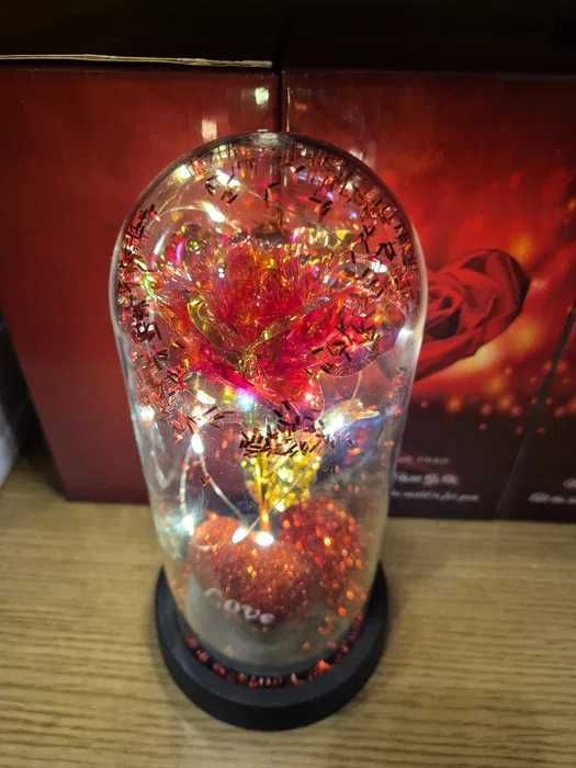 подарък за Свети Валентин вечна роза подарък за жена