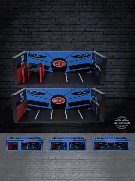 3D принтирани диорами за Hot wheels/Matchbox/Majorette и други 1:64