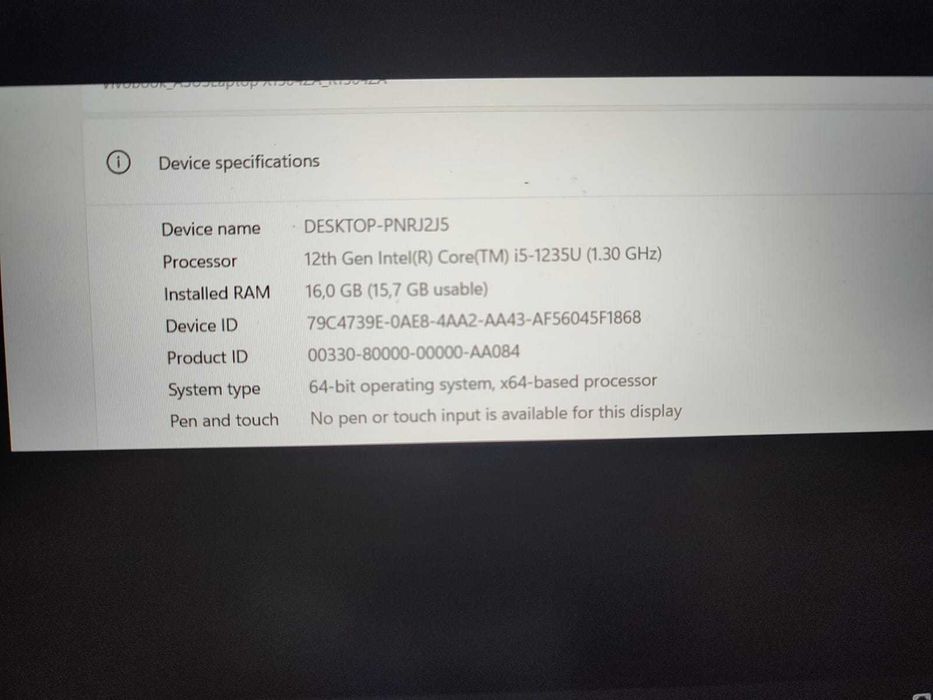 Laptop Asus Vivobook 14 15 17 cumparat in 2024