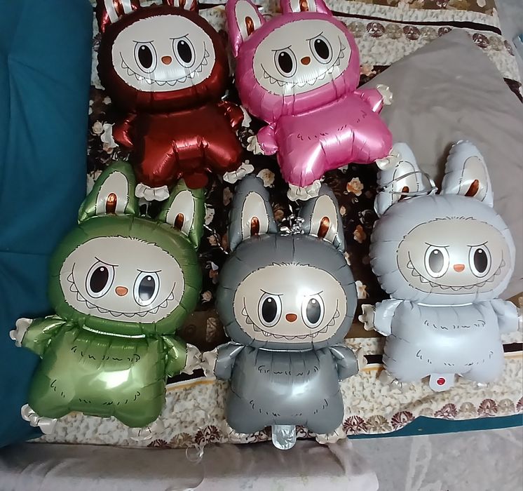 Лабубушки фольгированные