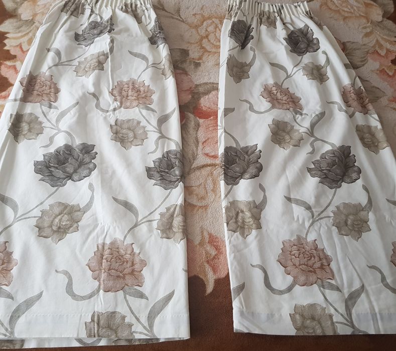 Set draperii groase,opace,bumbac 50%,lățime 229 cm×135 cm înălțime