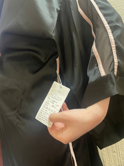 Шелковый халат для дома, для отдыха