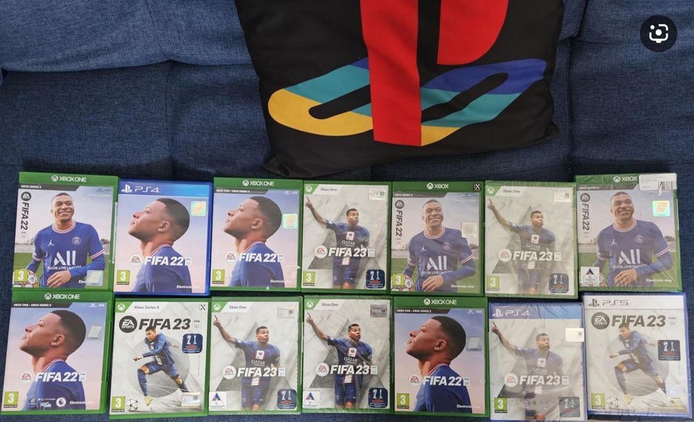 Нови дискове Fifa 23  playstation 4 ps4 xbox one/series S/X