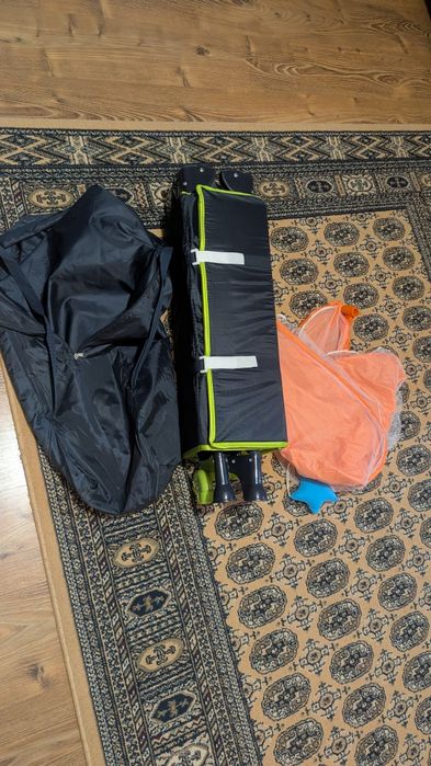 Patut multifunctional pliabil + a doua saltea CADOU și lenjerie pt saltea