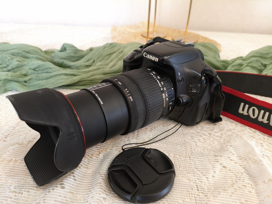 Фотоаппарат Canon 600d, 18-200mm