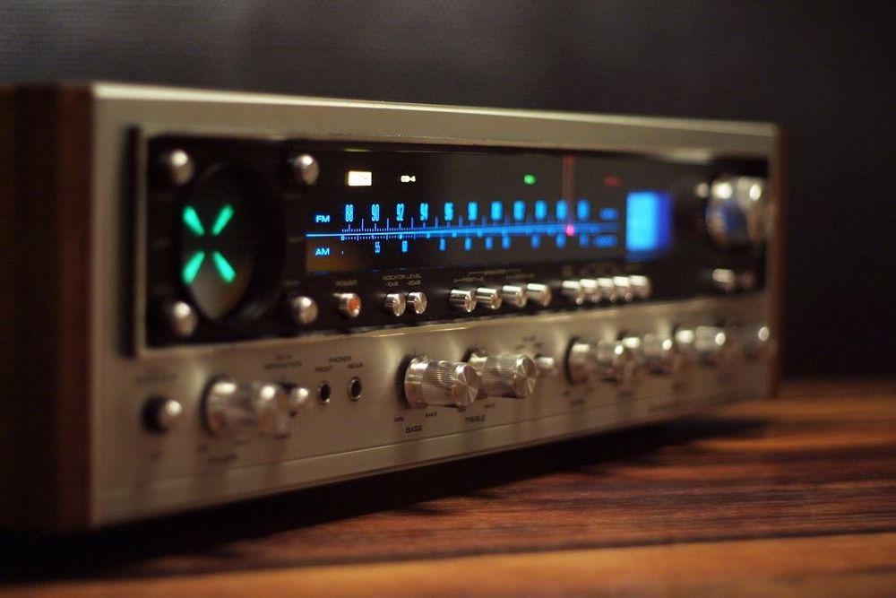 Pioneer qx 949, винтажный 4 канальный ресивер, состояние супер