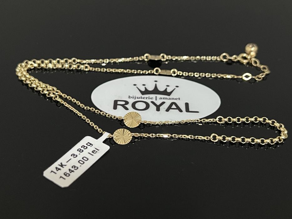 Bijuteria Royal CB : Lant aur 14K 585 3,83 grame