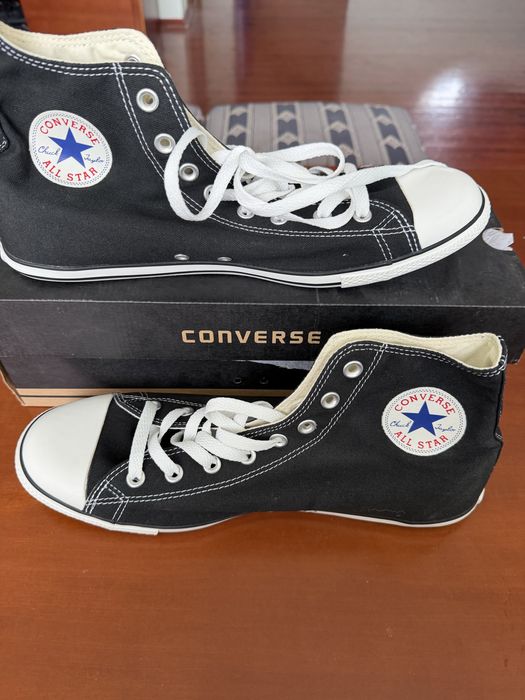 Чисто нови мъжки кецове Converse 46 номер, черни