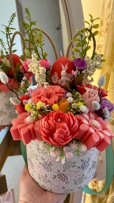 Aranjamente din lumânări parfumate