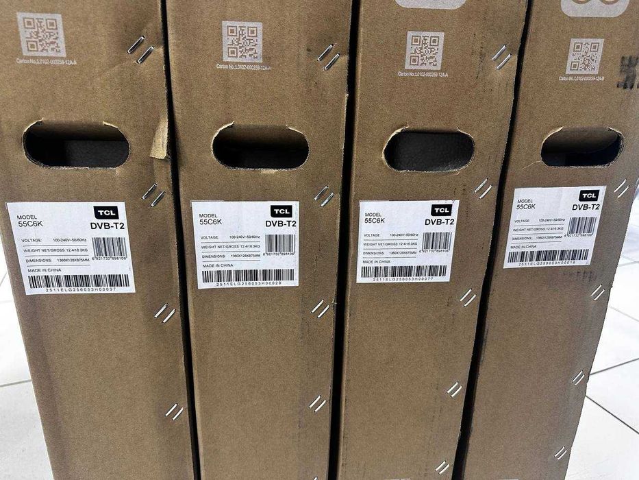 Телевизор TCL 55C6K 55-дюймовый 4K QLED Mini-LED