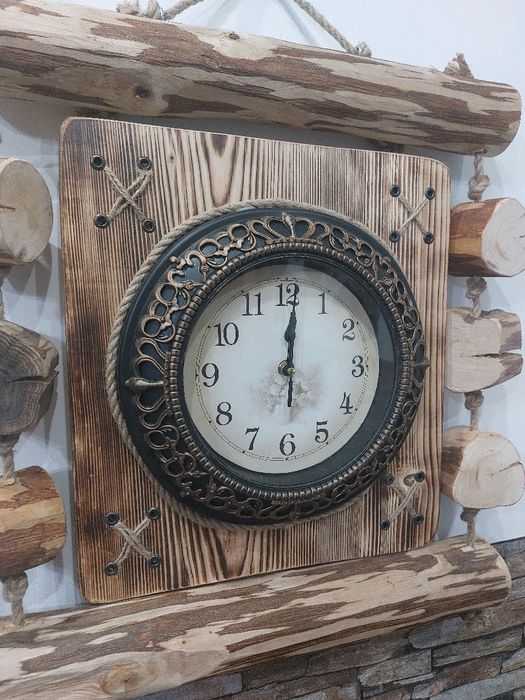 Ceas de perete rustice