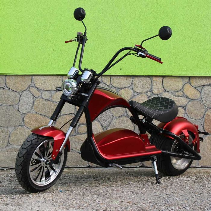 Електрически скутер тип чопър MaxMotors CP-4 Maxi, 3500W, RED