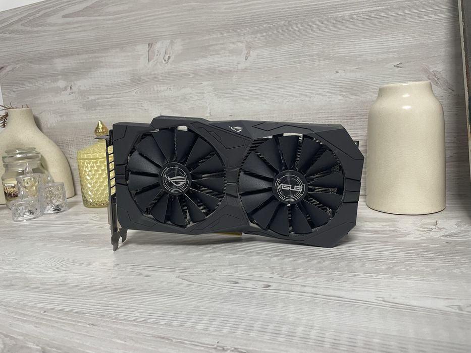 Placa video asus radeon rx 470 strix oc 4gb ddr5 256-bit