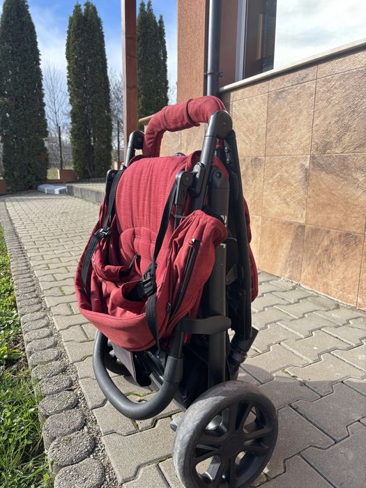 Carucior pliabil Joie Litetrax 4 Flex Liverpool rosu
