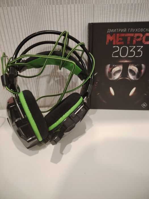 Наушники Smartbuy RUSH SNAKE черно-зеленый