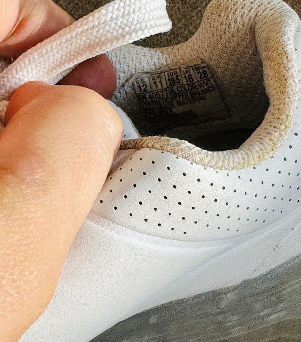 Кроссовки детские белые skechers