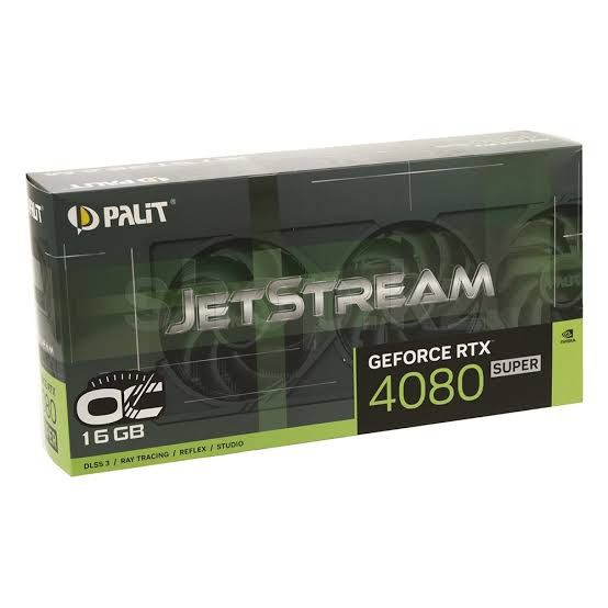 4080  Super 16 gb Palit Jetstream видеокарта Nvidia RTX