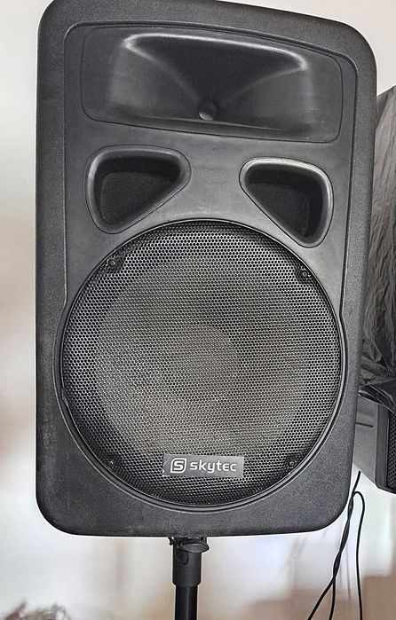 Boxa activa Behringer 815 Neo 800 W-RMS si boxa SKYTEC - 350 W - RMS