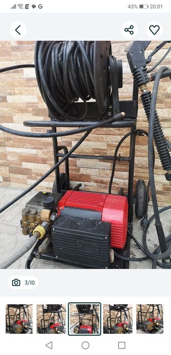 Rothenberger Машина за Отпушване на Канали 220V 3.4kw 170bar  Керамика