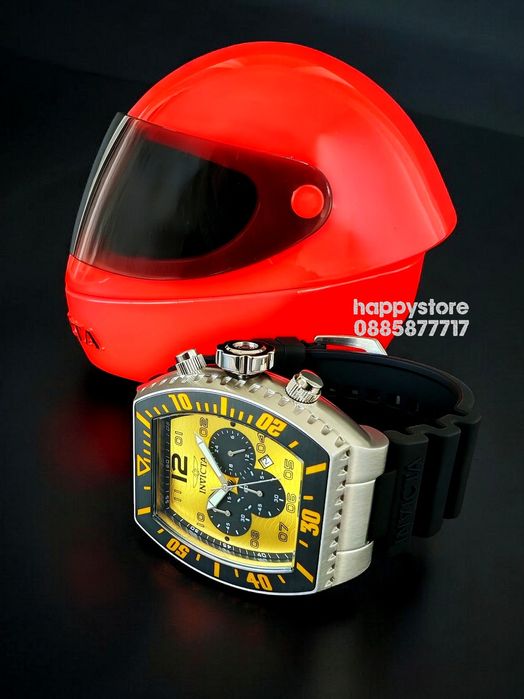 INVICTA Gridlock Yellow 50 mm, Инвикта нов ръчен часовник