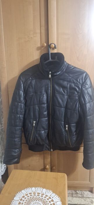 Куртка мужская кожаная