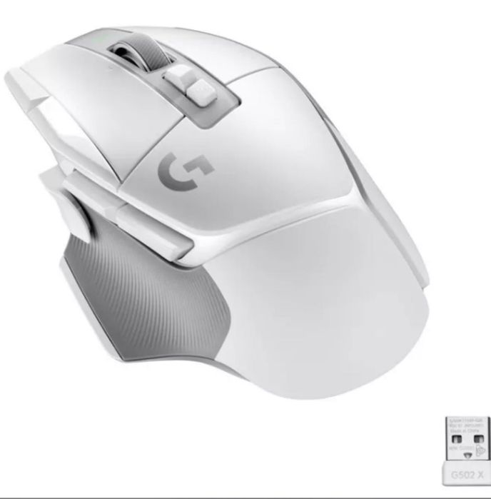 Промоция! Мишка Logitech G502 X Lightspeed, Wireless - бяла