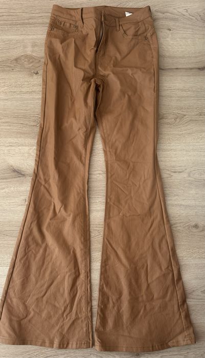 НОВИ! Дамски панталони имитация на кожа