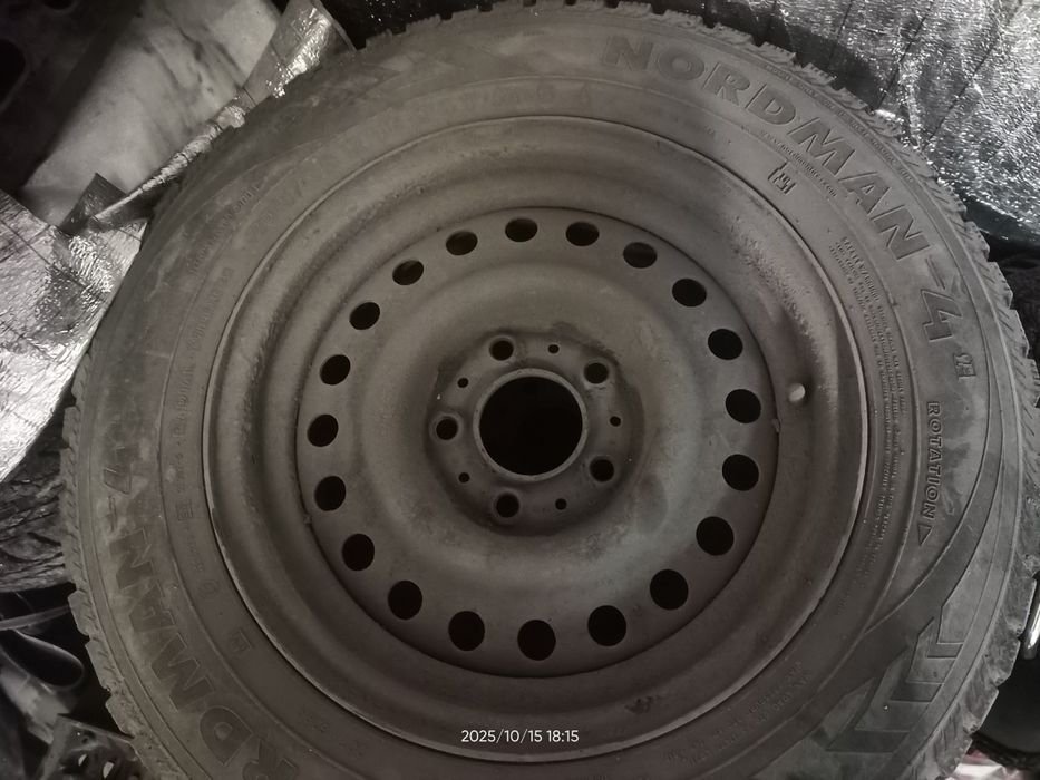 Бмв е34 диски р15 с резиной зима