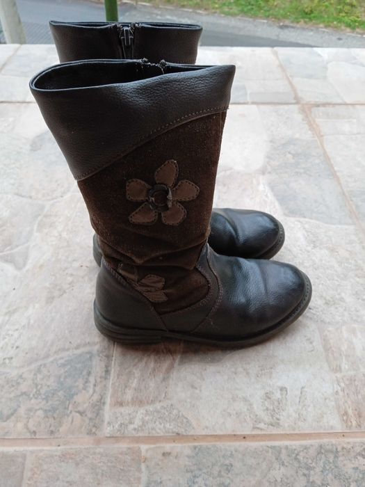 Детски кожени ботуши 32 номер от естествена кожа