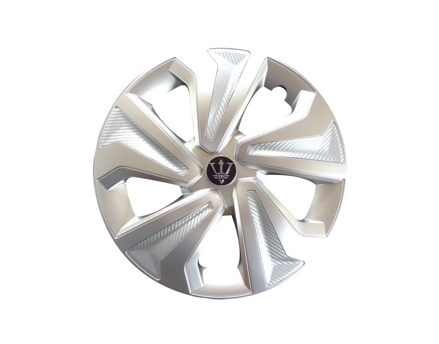 Set 4 capace roti model EVO argintii 15" ERK