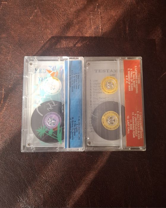 Дискове и аудиокасети на метъл групи