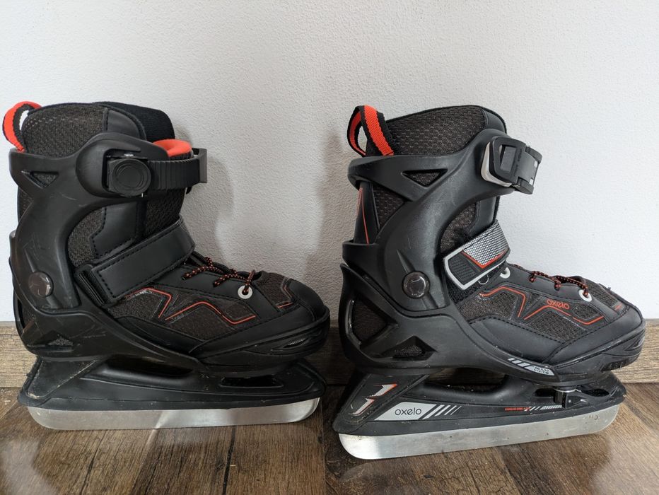 Patine gheata baieti Oxelo Fit100