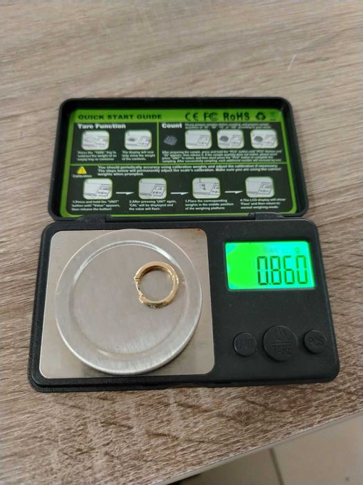 Златна обеца 14K – 0.85 г