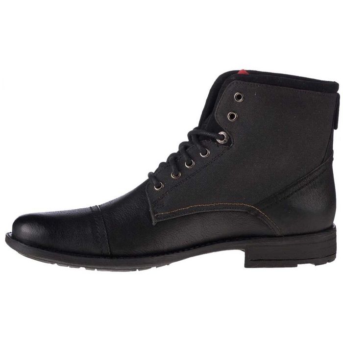 Ghete Levis marime 43, piele, negru