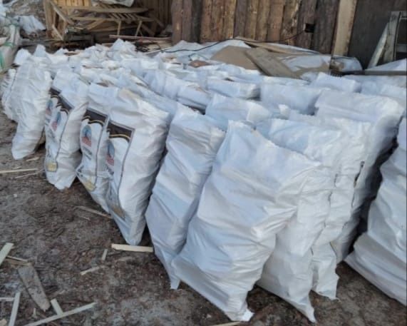 Дрова в мешках вышего сорта