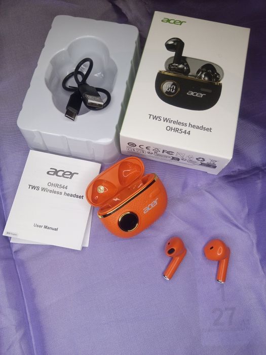 Безжични Bluetooth слушалки Acer