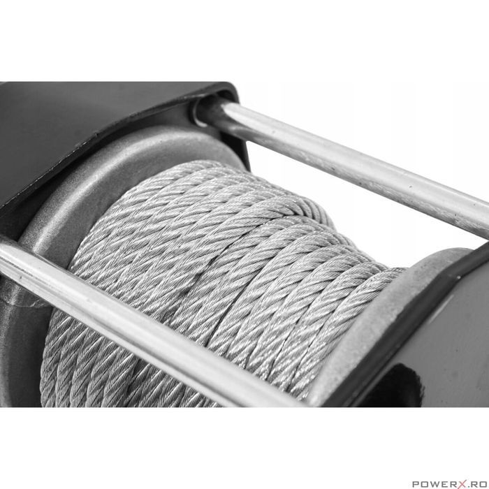 Troliu electric 12 V 130 A, tragere maxima 12000 l, capacitate