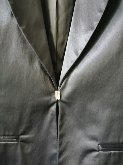 Sacou dama satin negru