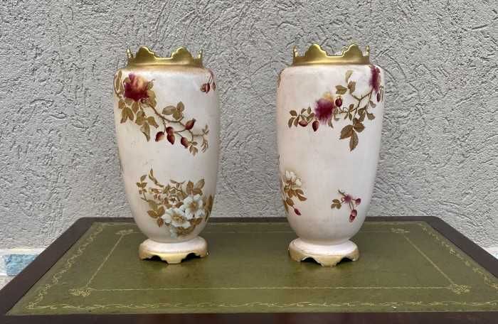 Rafinate vaze antice-porțelan George Jones & Sons-Anglia