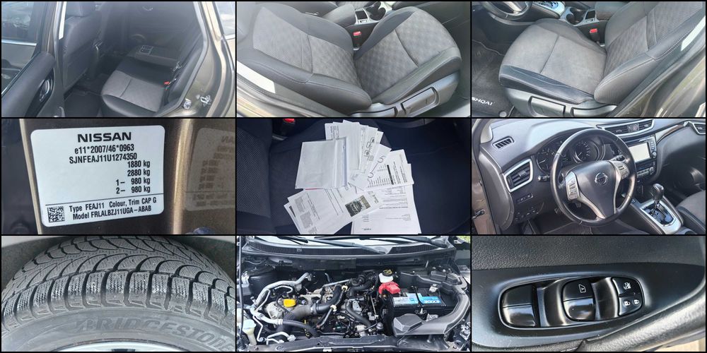 Nissan Qashqai AUTOMAT / Navi / Senzori / Lane assist / Camera