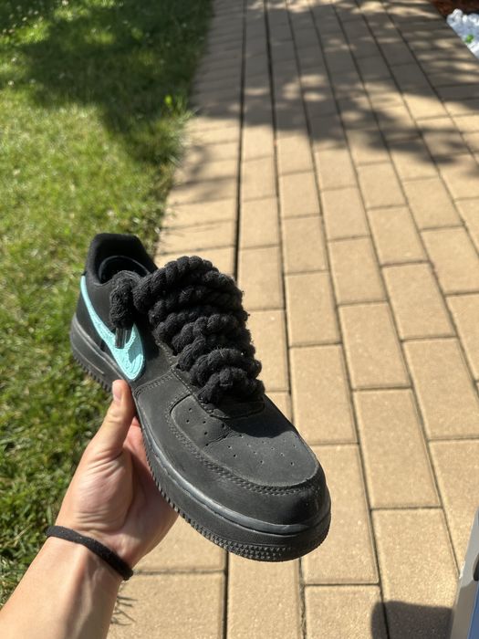 Air Force 1 with rope leces
