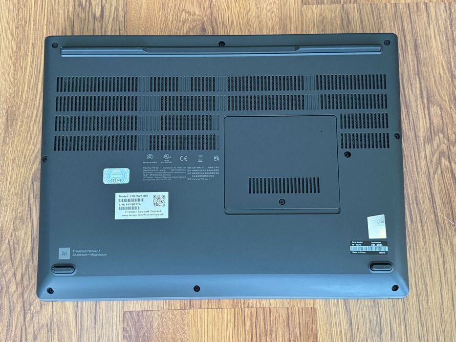 16' 4K+ OLED Touch Core i7-12850HX Lenovo ThinkPad P16 G1 32GB DDR5/1TB NVMe/RTX A1000/Бат 6ч.