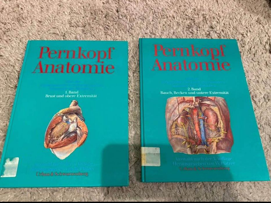 Pernkopf Anatomy: Atlas of Topographic and Applied Human vol. 1 si 2