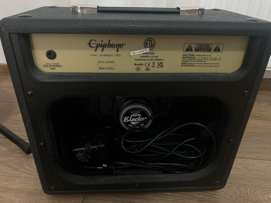 set chitara electrica epiphone slash “AFD” les paul performance pack