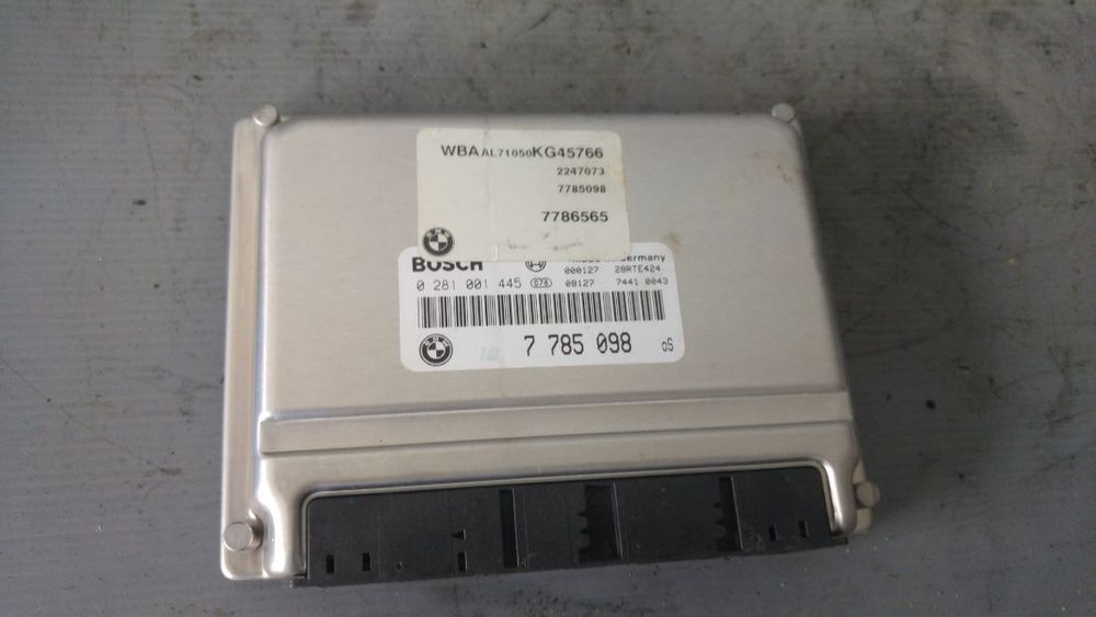 calculator motor ecu bmw seria 3 e46 2.0 d 7785098 0281001445