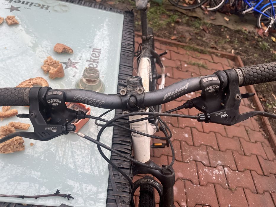 Bicicleta Scott defecta