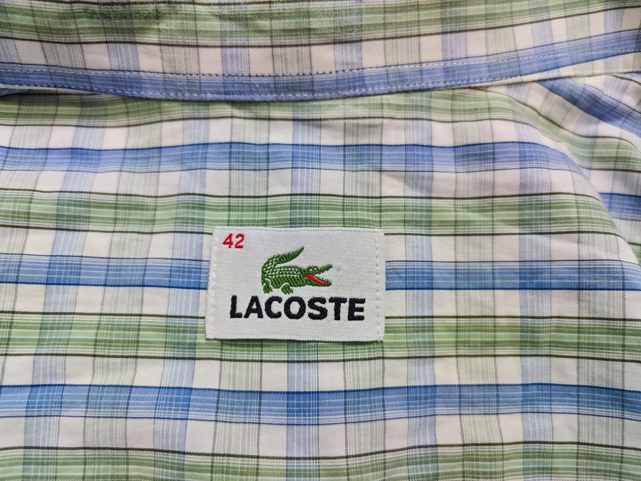 LACOSTE Оригинална мъжка риза размер 42  /  L