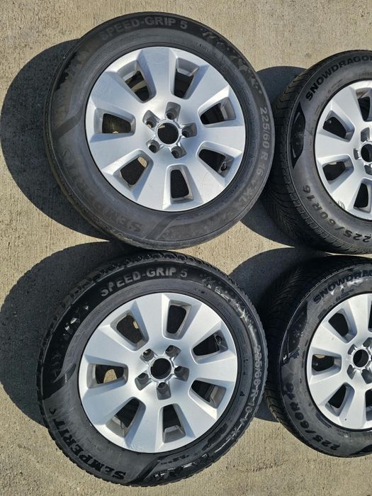 Set complect de roti Audi A4 b8